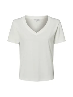 Marie Lund Damen T-Shirt in ecru - Ärmel: kurzarm