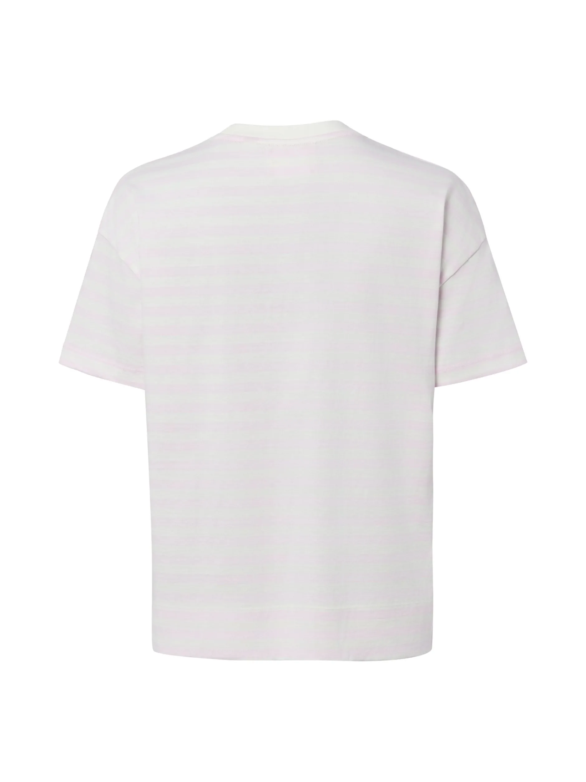 Marie Lund Damen T-Shirt in flieder weiß