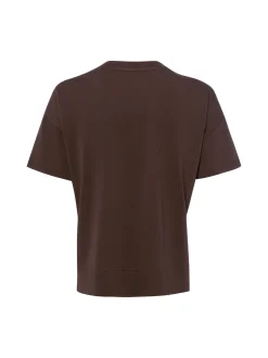 Marie Lund Damen T-Shirt in schoko - Ärmel: kurzarm