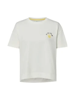 Marie Lund Damen T-Shirt in weiß - Ausschnitt: Rundhals