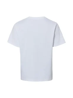 Marie Lund Damen T-Shirt in weiß - Ausschnitt: Rundhals