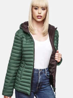 Marikoo Damen Übergangsjacke - Asraa in grün