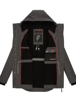 Marikoo Damen Übergangsjacke - Babetaa Prc in anthrazit