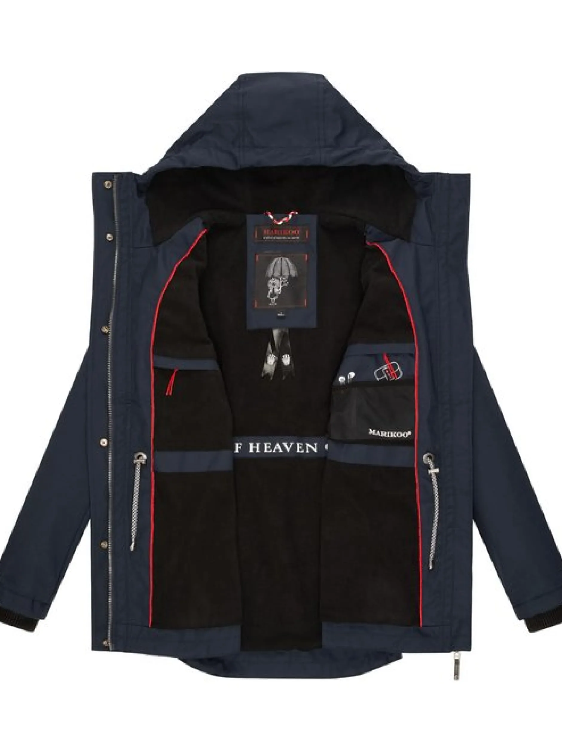 Marikoo Damen Übergangsjacke - Babetaa Prc in marine
