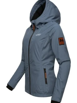 Marikoo Damen Übergangsjacke - Brombeere in blau