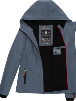 Marikoo Damen Übergangsjacke - Brombeere in blau