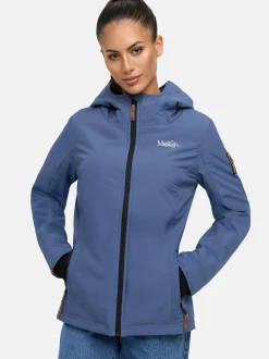 Marikoo Damen Übergangsjacke - Brombeere in blau