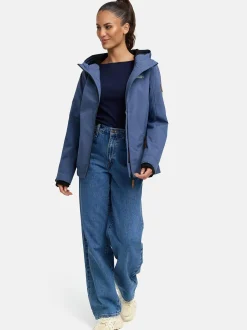 Marikoo Damen Übergangsjacke - Brombeere in blau