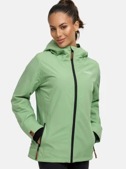 Marikoo Damen Übergangsjacke - Brombeere in gras