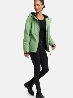 Marikoo Damen Übergangsjacke - Brombeere in gras