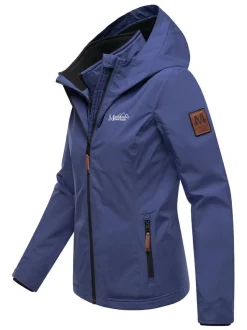 Marikoo Damen Übergangsjacke - Erdbeere in lila