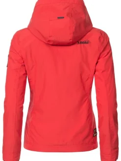 Marikoo Damen Übergangsjacke - Erdbeere in rot