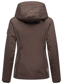 Marikoo Damen Übergangsjacke - Erdbeere in schoko