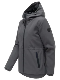 Marikoo Damen Funktionsjacke - Katzilein 16 in anthrazit