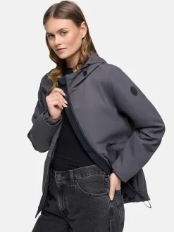 Marikoo Damen Funktionsjacke - Katzilein 16 in anthrazit