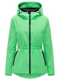 Marikoo Damen Funktionsjacke - Katzilein 16 in grün