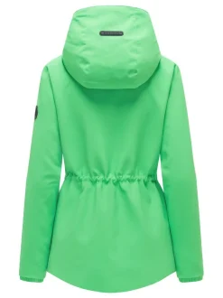 Marikoo Damen Funktionsjacke - Katzilein 16 in grün