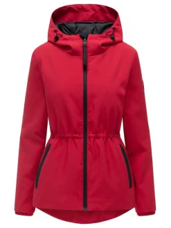 Marikoo Damen Funktionsjacke - Katzilein 16 in rot