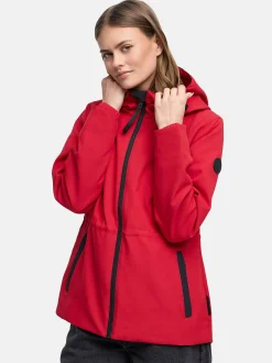 Marikoo Damen Funktionsjacke - Katzilein 16 in rot