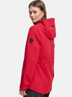 Marikoo Damen Funktionsjacke - Katzilein 16 in rot