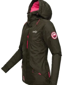 Marikoo Damen Funktionsjacke - Rabeaa in oliv