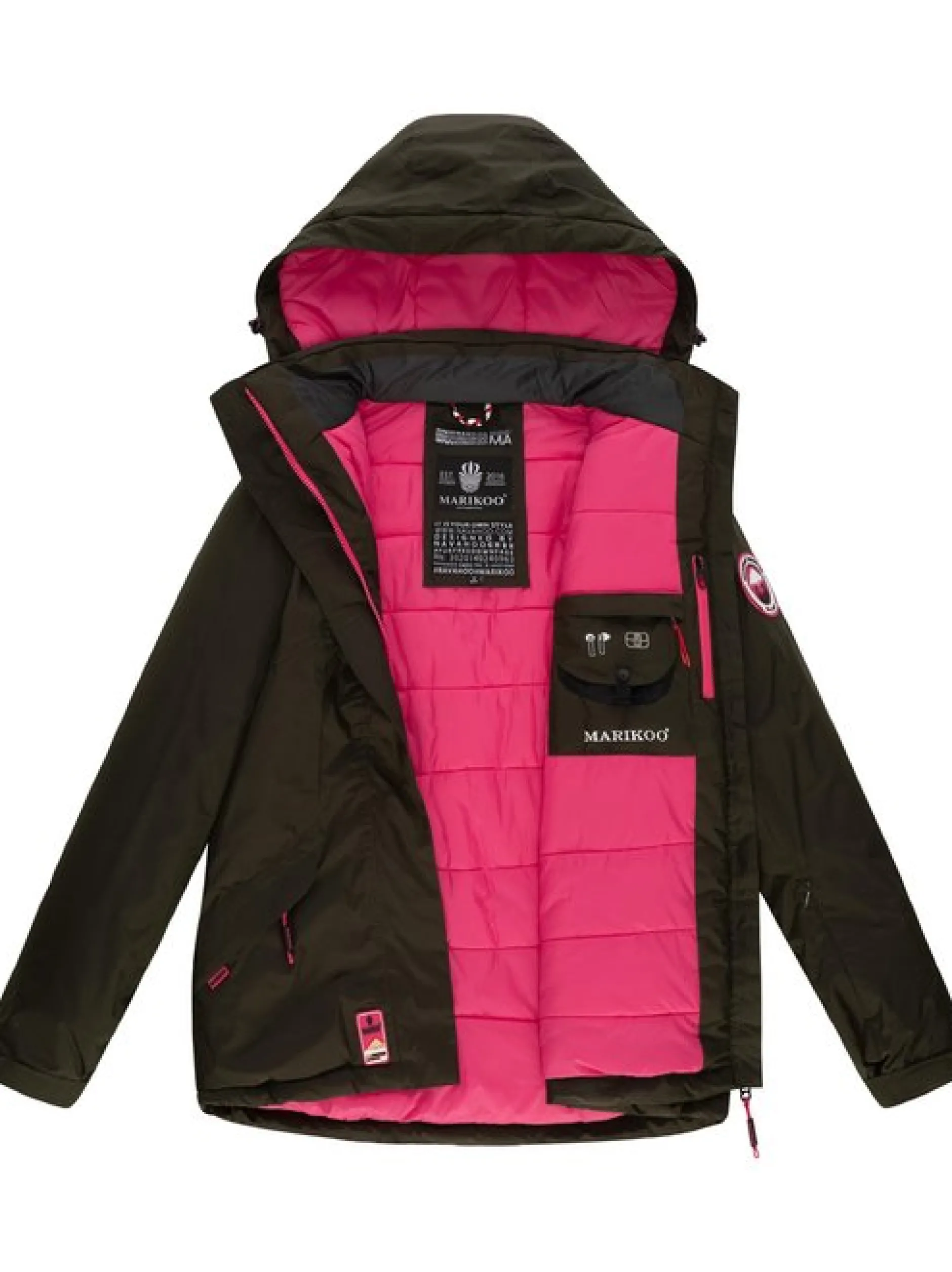 Marikoo Damen Funktionsjacke - Rabeaa in oliv