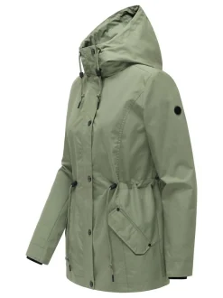 Marikoo Damen Outdoorjacke - Bonbonparty 16 in oliv