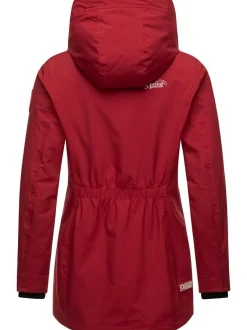 Marikoo Damen Outdoorjacke - Honigbeere in rot