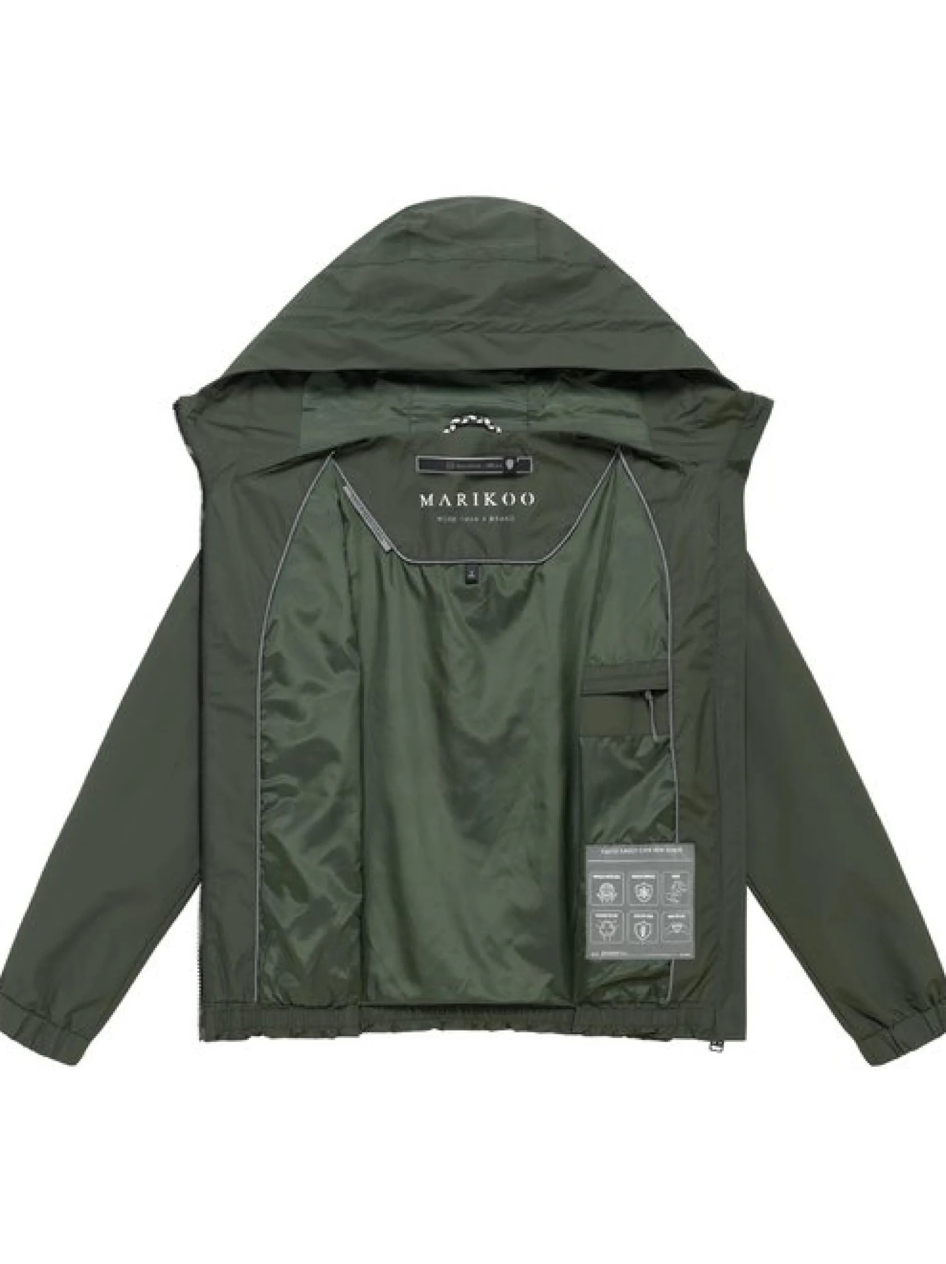 Marikoo Damen Outdoorjacke - Yoshikoo 16 in tanne