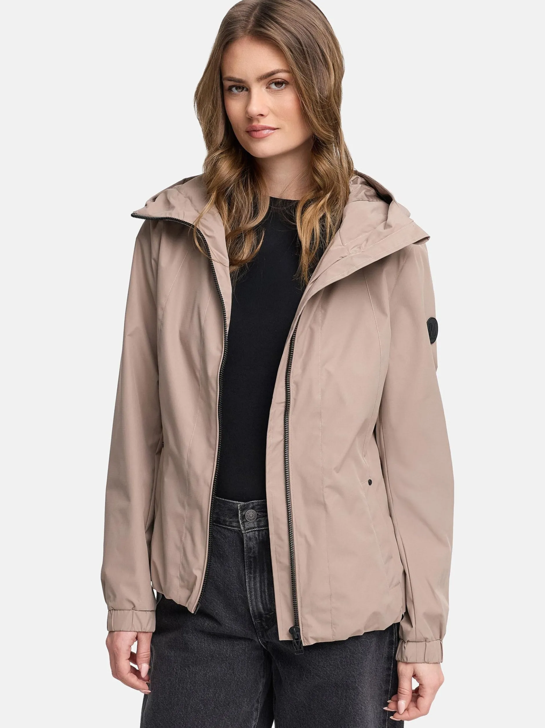 Marikoo Damen Outdoorjacke - Yoshikoo 16 in taupe