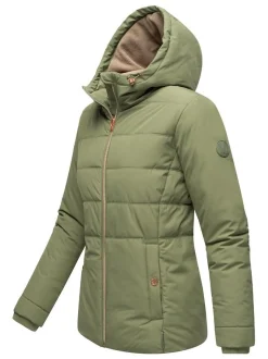 Marikoo Damen Steppjacke - Alemee 16 in oliv