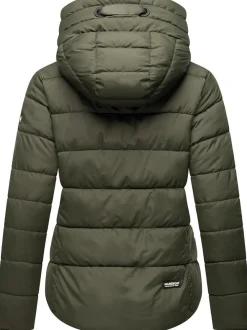 Marikoo Damen Steppjacke - Amayaa-1 in oliv