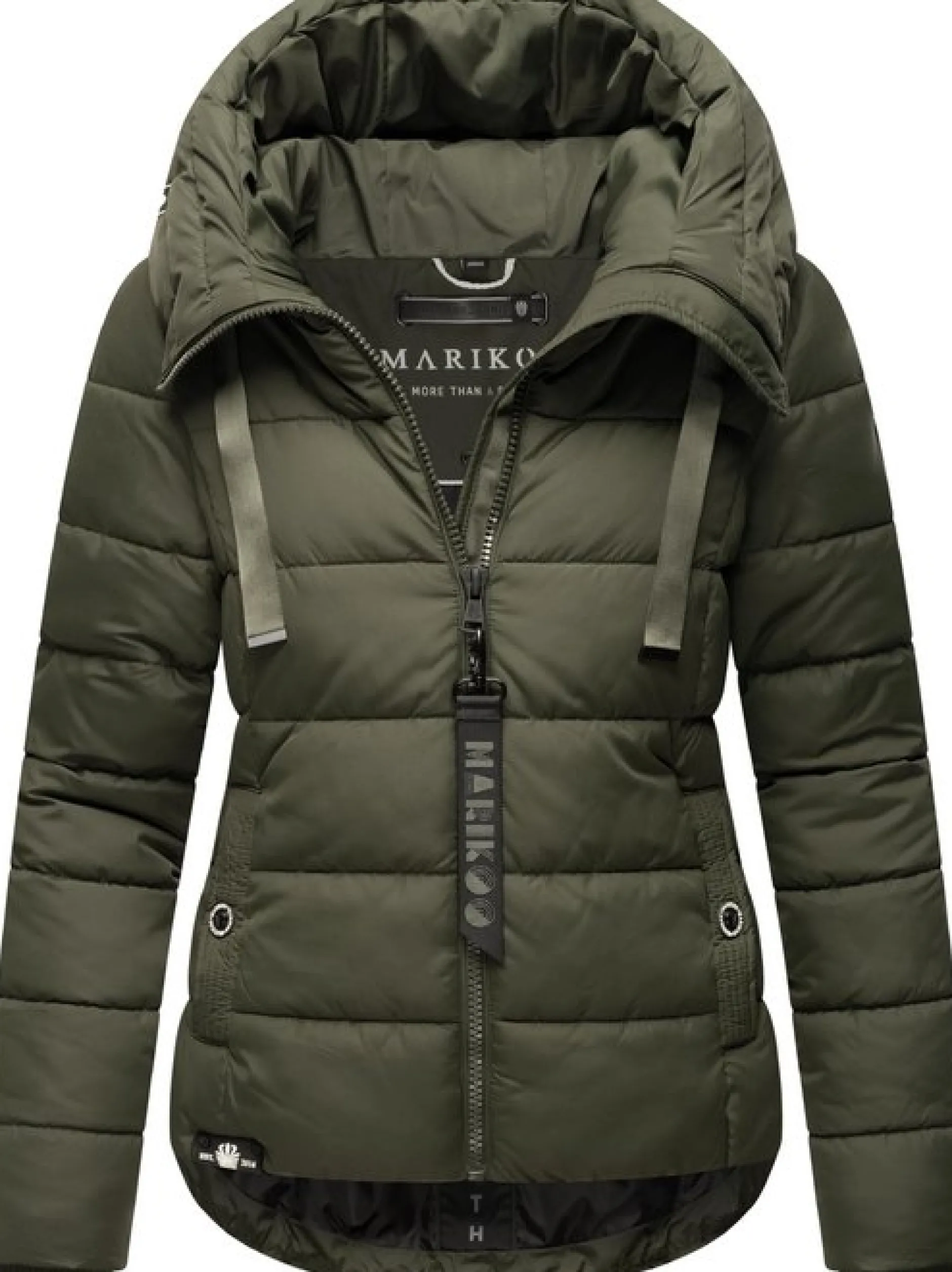 Marikoo Damen Steppjacke - Amayaa-1 in oliv