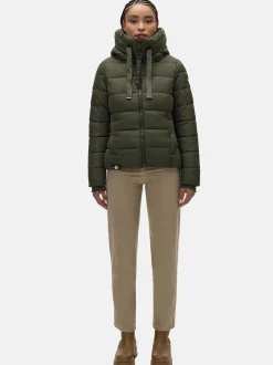 Marikoo Damen Steppjacke - Amayaa-1 in oliv