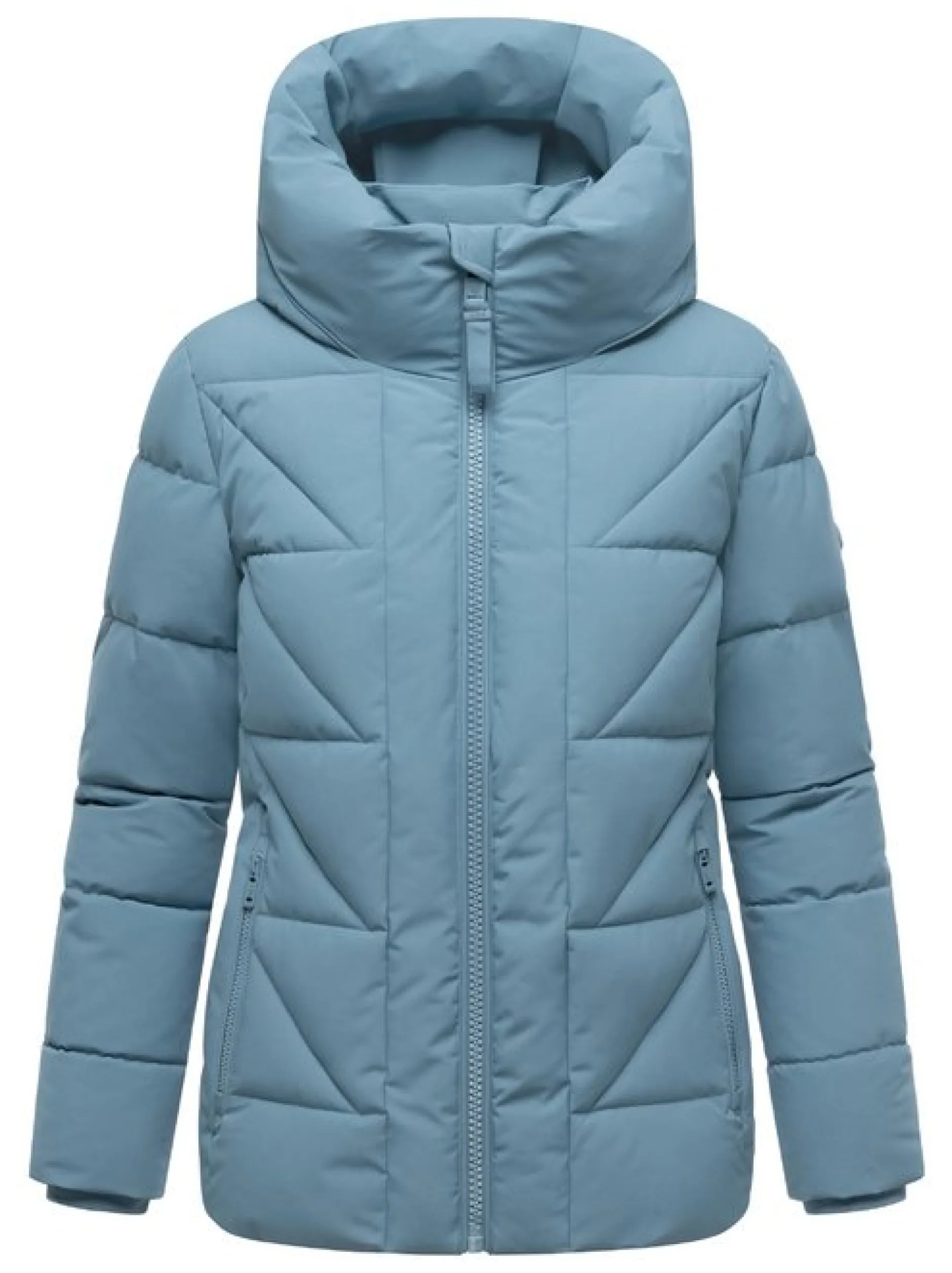 Marikoo Damen Steppjacke - Kuschelnasee 16 in blau