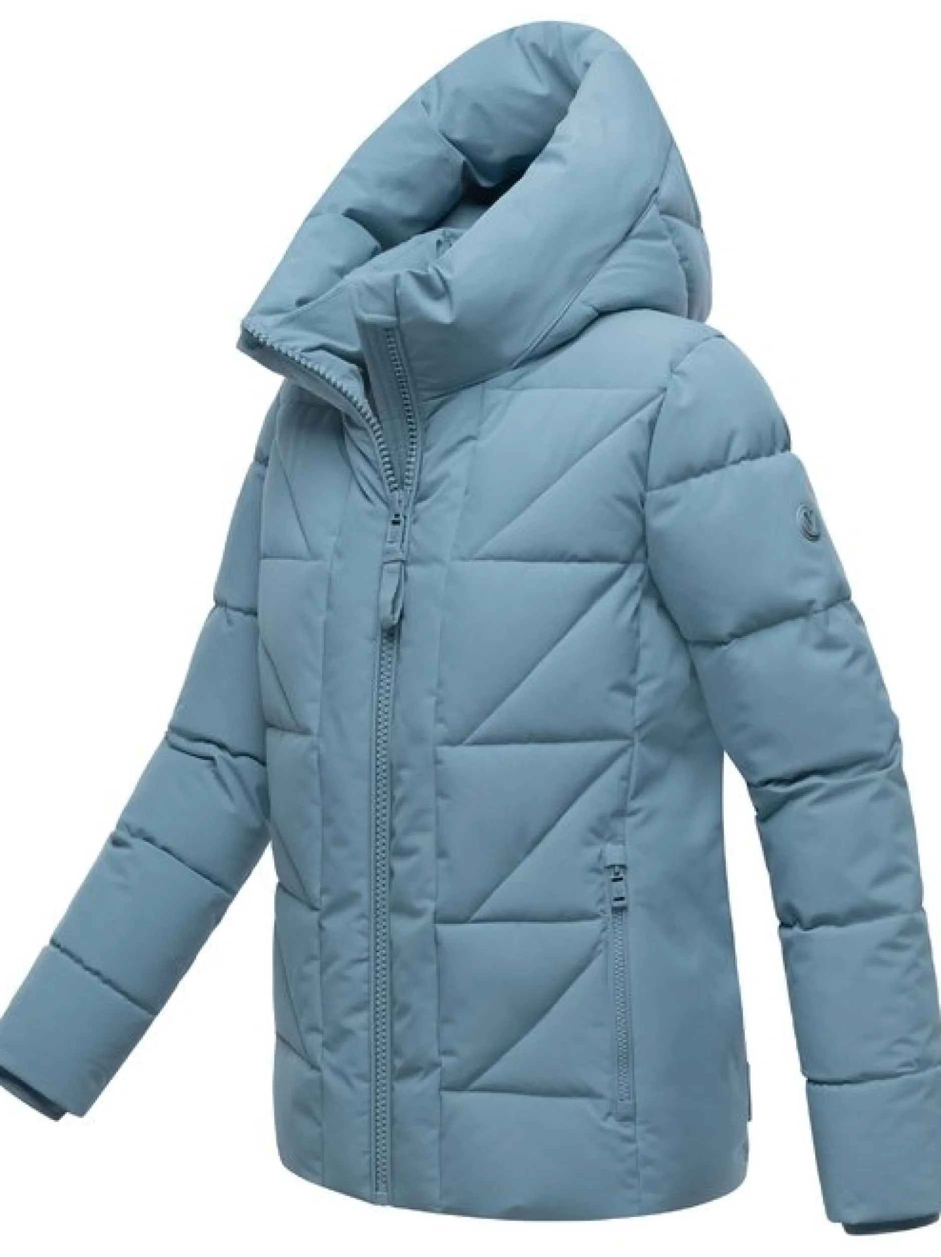 Marikoo Damen Steppjacke - Kuschelnasee 16 in blau