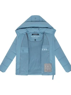 Marikoo Damen Steppjacke - Kuschelnasee 16 in blau