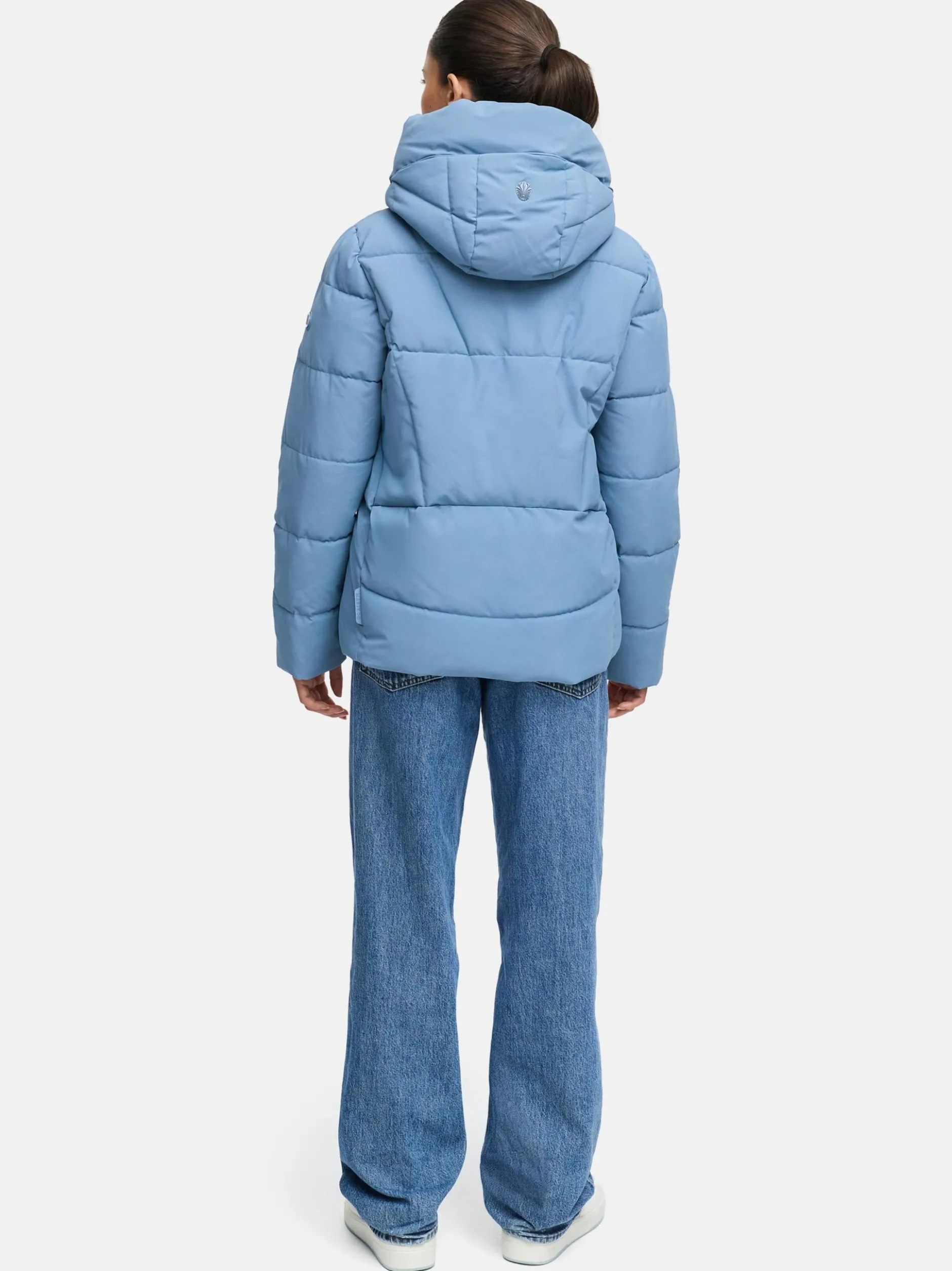 Marikoo Damen Steppjacke - Kuschelnasee 16 in blau