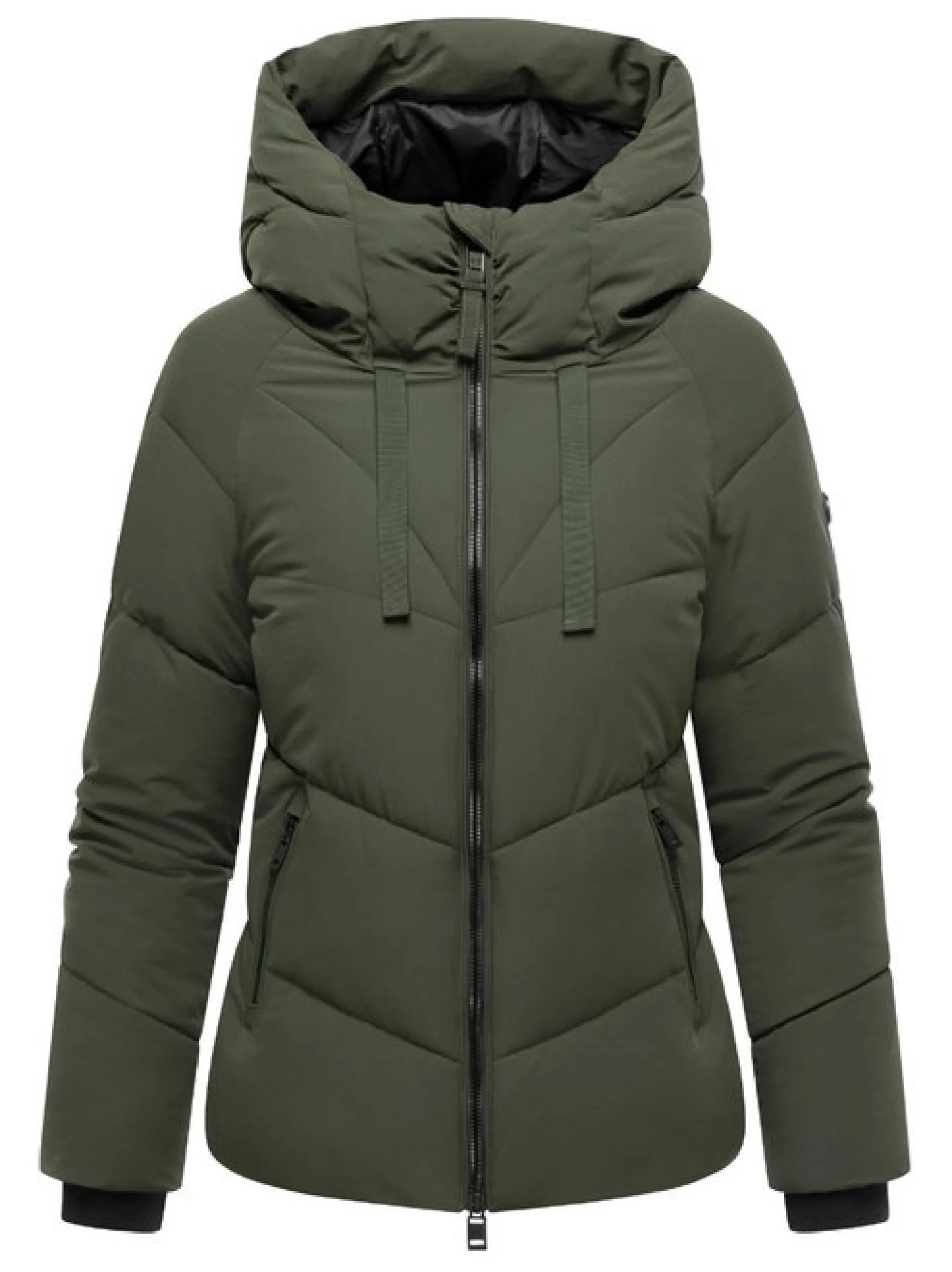 Marikoo Damen Steppjacke - Kwamee 16 in oliv