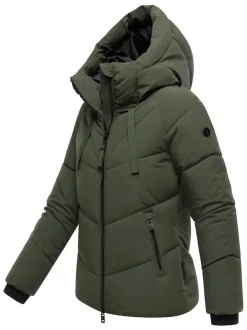 Marikoo Damen Steppjacke - Kwamee 16 in oliv