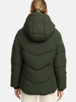 Marikoo Damen Steppjacke - Kwamee 16 in oliv