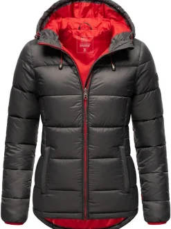 Marikoo Damen Steppjacke - Leandraa in anthrazit