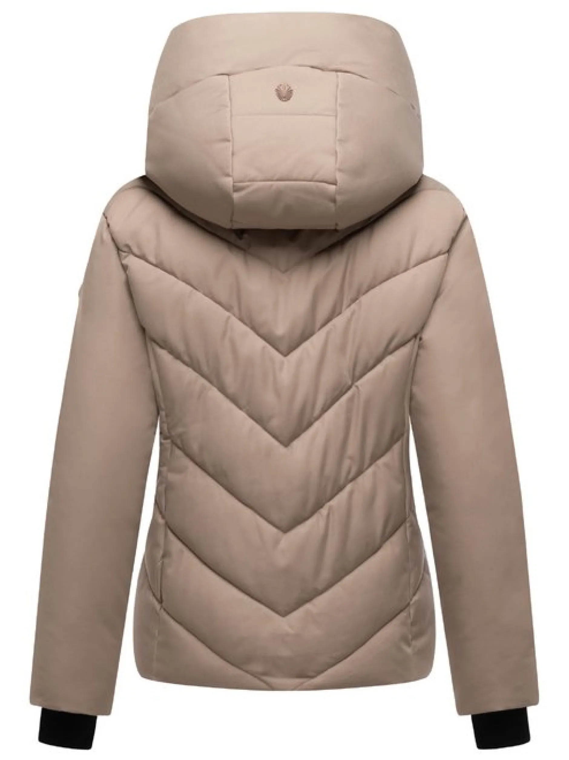 Marikoo Damen Steppjacke - Nadiraa 16 in taupe