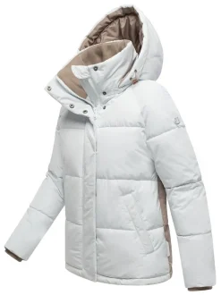 Marikoo Damen Steppjacke - Omariaa 16 in hellblau