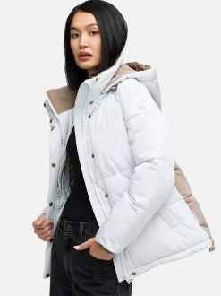 Marikoo Damen Steppjacke - Omariaa 16 in hellblau