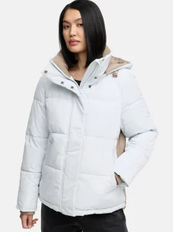 Marikoo Damen Steppjacke - Omariaa 16 in hellblau