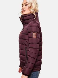 Marikoo Damen Steppjacke - Poison in lila