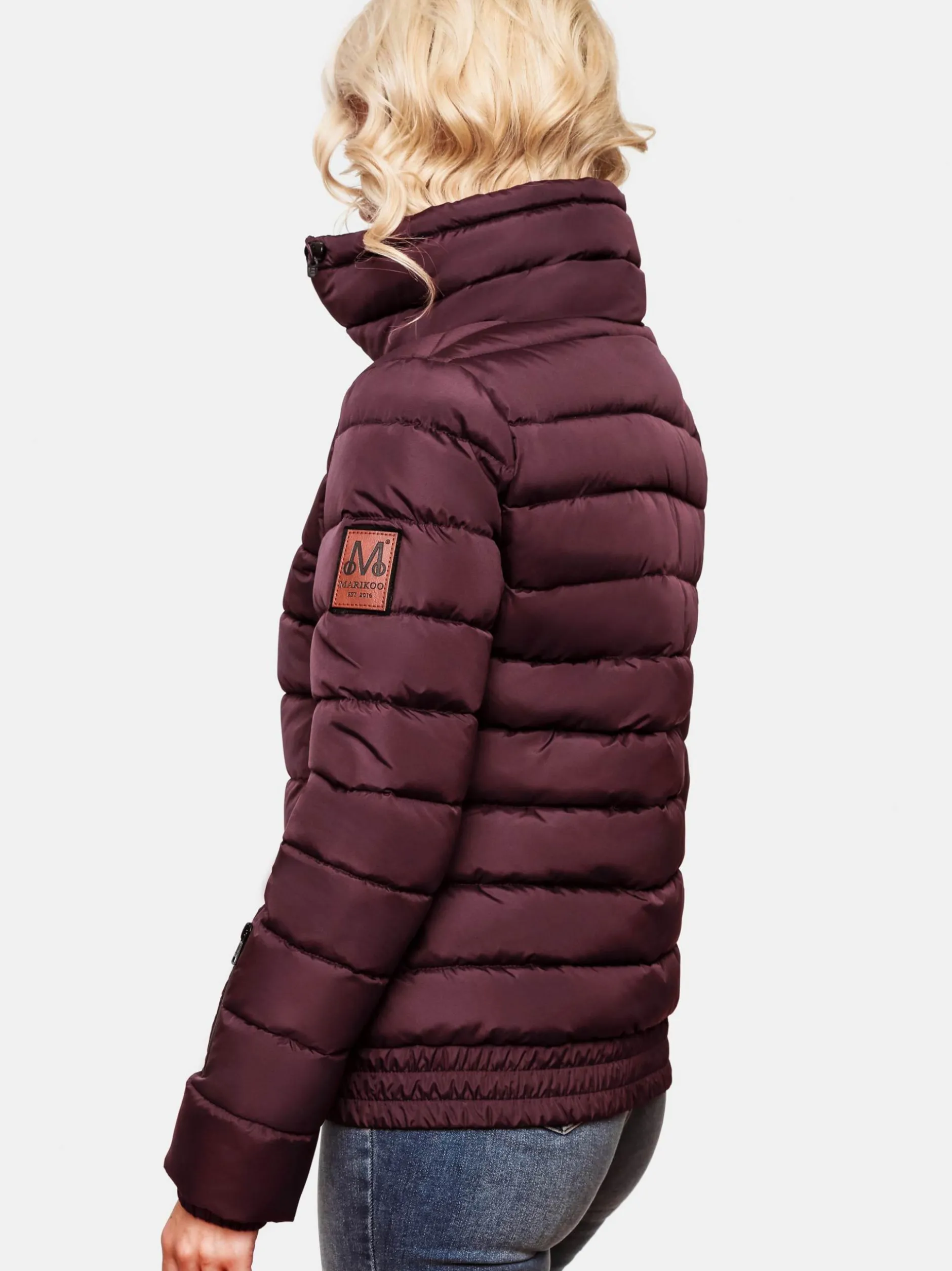 Marikoo Damen Steppjacke - Poison in lila