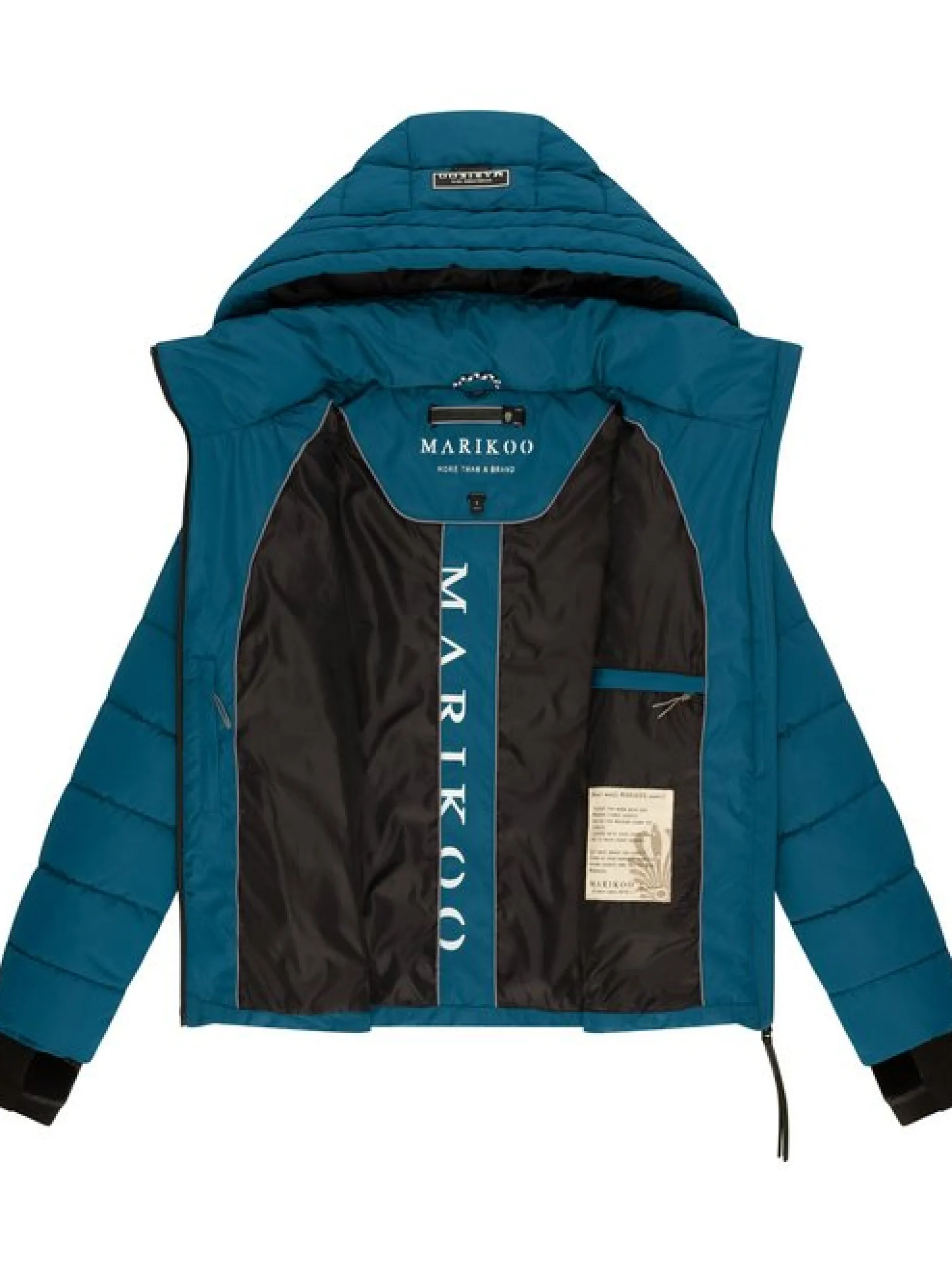 Marikoo Damen Steppjacke - Samuiaa XVI in petrol