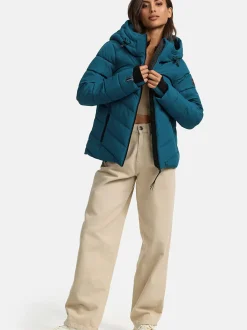 Marikoo Damen Steppjacke - Samuiaa XVI in petrol